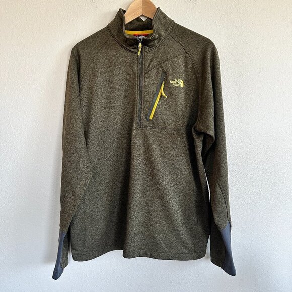The North Face 1/4 Zip Sweatshirt Fleece Pullover - Picture 1 of 9